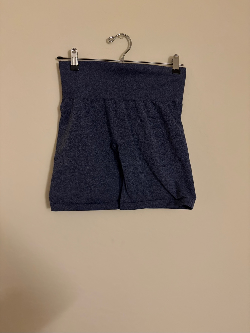 NVGTN High-Rise Athletic Shorts in Dark Blue